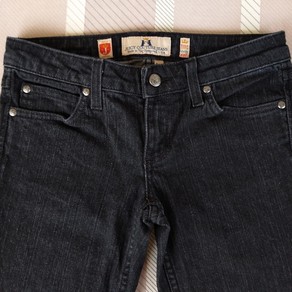 Juicy Couture Jeans, Black, Like New, Skinny. - Picture 1 of 8